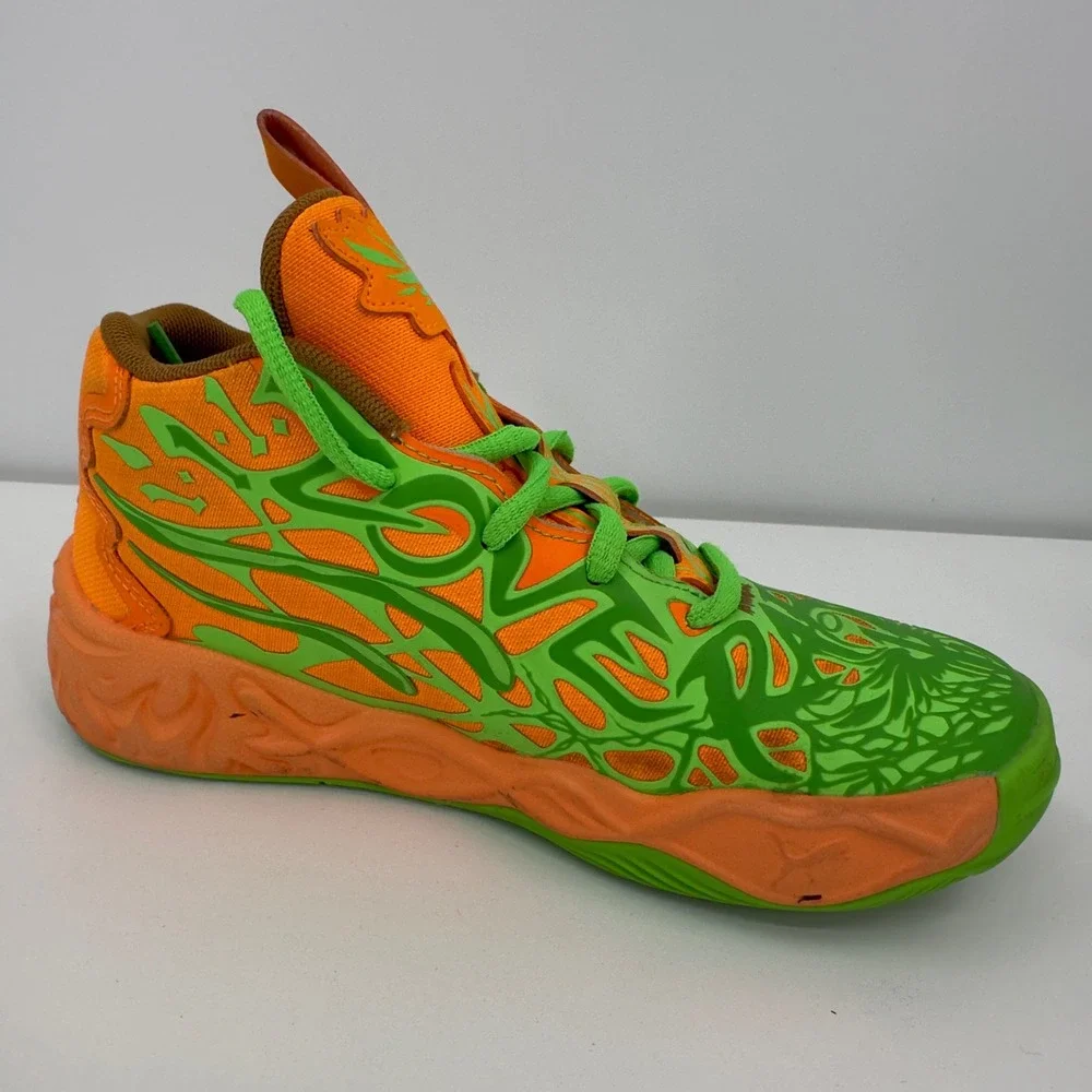 Puma Lamelo Ball MB 04 Teenage Mutant Ninja Turtles Leonardo Michelangelo Sz 1C